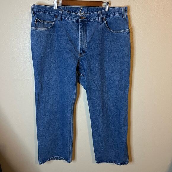 Duluth Trading Co Straight Leg Jeans Size 44x30 - Picture 1 of 5